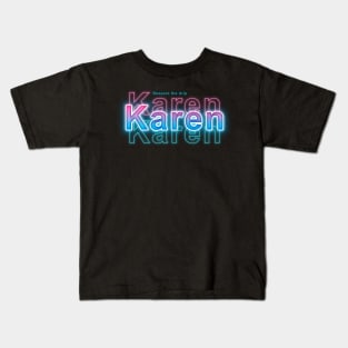 Respect the drip Karen Kids T-Shirt